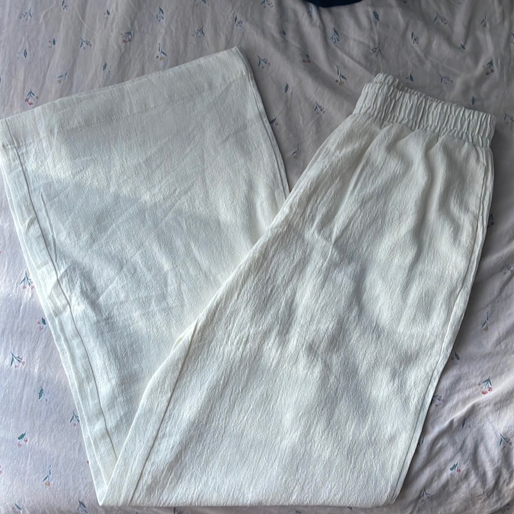 Cotton On Wide Leg Linen Pants